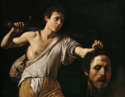 David with the Head of Goliath (1607) Caravaggio